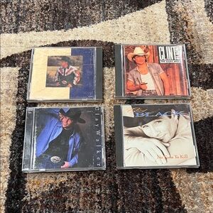 Country Music CD Collection: Clay Walker & Clint Black